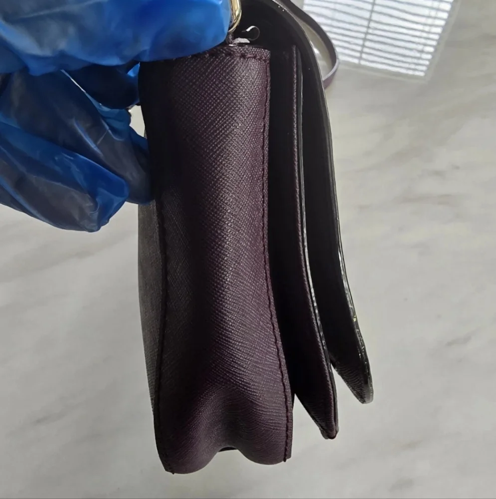 Kate Spade Leather Crossbody Handbag Women Newbury Lane Carsen Excellent - Picture 9 of 12